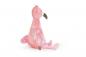 Mobile Preview: Flamingo Kuscheltier mit Name bestickt